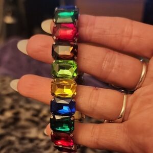 Multicolor Gemstone Bracelet
